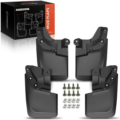 Toyota Tacoma Mud Flaps Black Custom Fit 4Pcs No Drill Protection 2016-2023