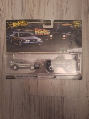 2026 Hot Wheels Premium Twin Pack Back To The Future Delorean 1987 Toyota Pickup