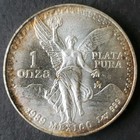 1989 Mexico 1oz Silver Libertad — photo 1