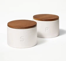 🥥 Figmint Salt & Pepper Cellar Set🆕️