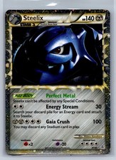 Steelix 87/95 Prime Rare HGSS Unleashed Pokemon Holo Near Mint