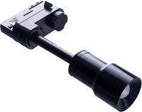 Moderne 1X5W/Led Schienenstrahler 400Lm, IP20, 3000K, Schwarz - Neu