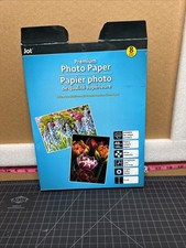 NEW Premium Glossy Photo Paper for InkJet Printers 8.5 "x11", 8 Sheets per pack