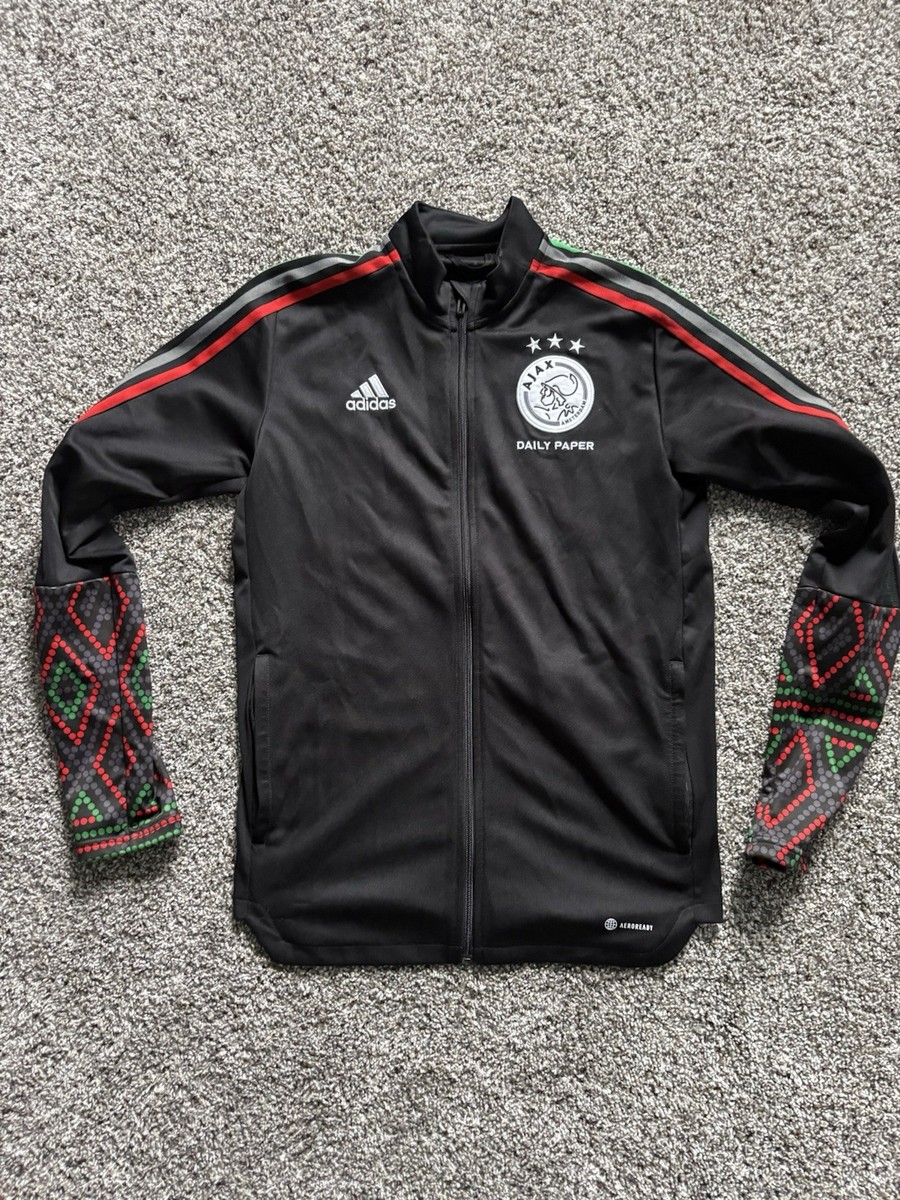 Adidas Ajax Amsterdam x Daily paper presentation track jacket Sz M