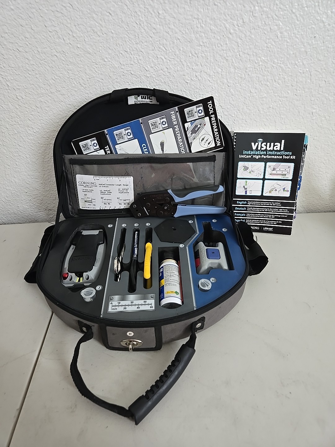 CORNING TKT-UNICAM-PFC UNICAM CONNECTOR TOOL KIT (TESTED) SHIPS FAST