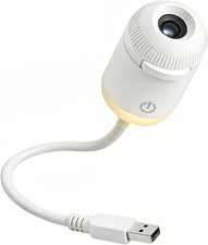 2-in-1 Galaxy Projector Night Light, USB Starry Sky Night Light Projector for Be