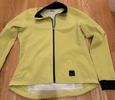 Machines For Freedom All Weather Jacket Womens XL Cycling Coat Citronella Green