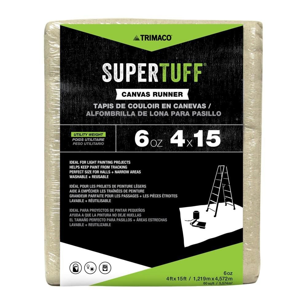 Холщовая салфетка Trimaco Supertuff, 6 унций, 4 Х 15 футов.