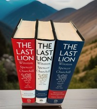 THE LAST LION TRILOGY (William Manchester, 2012) DJ/HC