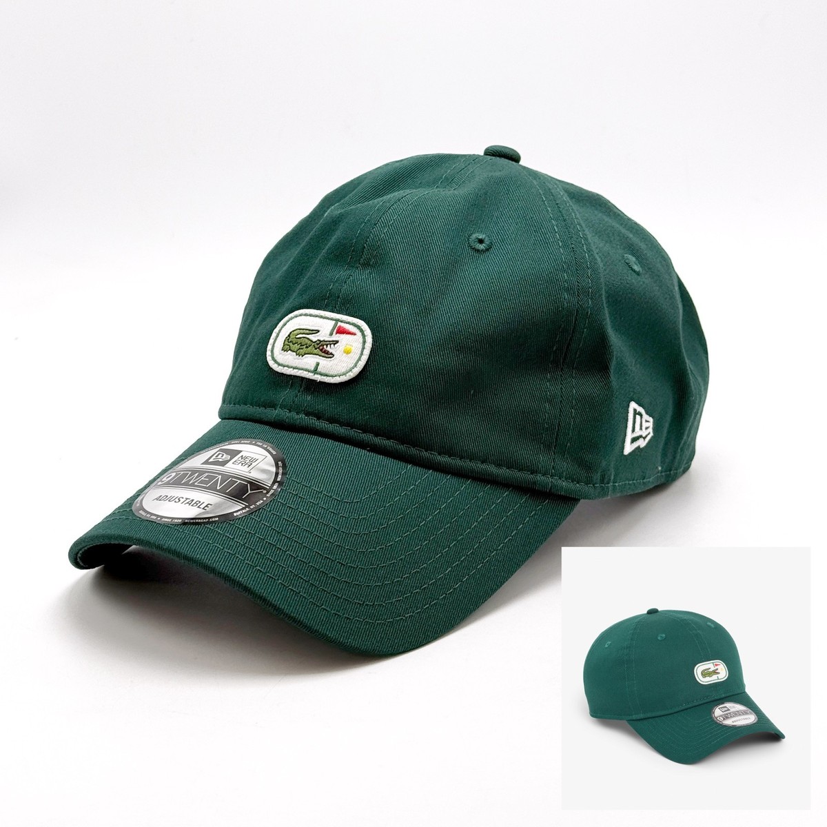 NEW* UNISEX Lacoste x New Era Cap PINE GREEN (RK7304 51 132) 👍 | eBay