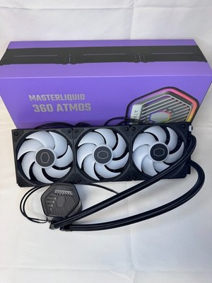 Cooler Master MasterLiquid Atmos 360 Black   360mm ARGB AiO   neuwertig!!