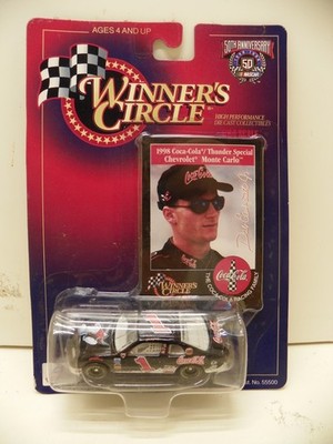Winners Circle 1998 coca cola thunder special chevrolet monte carlo #1 Dale Jr.