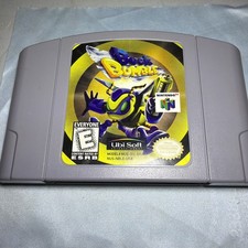 Buck Bumble (Nintendo 64, 1997 N64)  Cartridge Only Authentic Tested MINT