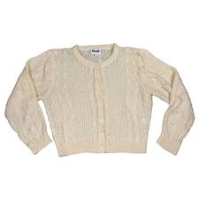 Rouje Paris Womens Size 40 / US 8 Azia Cardigan Sweater Coquille