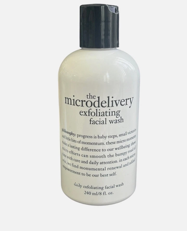Philosophy MICRODELIVERY Jabón facial exfoliante diario calma e hidrata 8 oz Foto 2 de 2