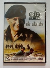 The Green Berets DVD Movie 1968 Film John Wayne Action War Adventure Reg...