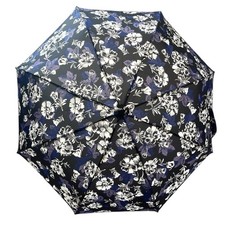 Vera Bradley Automatic Umbrella Frosted Floral NWT