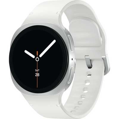 Samsung Galaxy Watch 8 40 mm Smartwatch Silver (130-180 mm) Kautschuk
