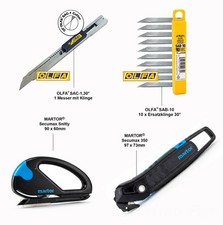 Car Wrap Detail Werkzeug Folien MARTOR® Snitty OLFA® SAC-1 Messer SAB-10 Klinge