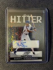 2025 Leaf Baseball Nation Pure Hitter DARRYL STRAWBERRY Auto #4/15