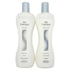 BIOSILK Silk Therapy Shampoo Conditioner 12oz DUO Set