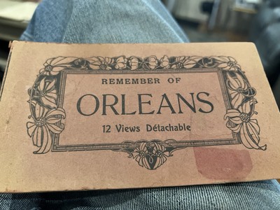 FRANCE ORLEANS 12 Photo Views In Booklet Post Cards