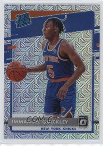 2020-21 Panini Donruss Optic Rated Choice Prizm Immanuel Quickley #175 Rookie RC