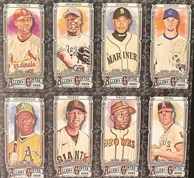2025 Allen & Ginter Mini Black Border   YOU PICK   SP   Stars RC Legends
