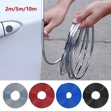 2510m Chrome Car Door Edge Protection Strip Anti Scratch Trim Protector