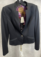 Ted Baker Black 2-pc Women's Polyester Skirt Suit Size 2