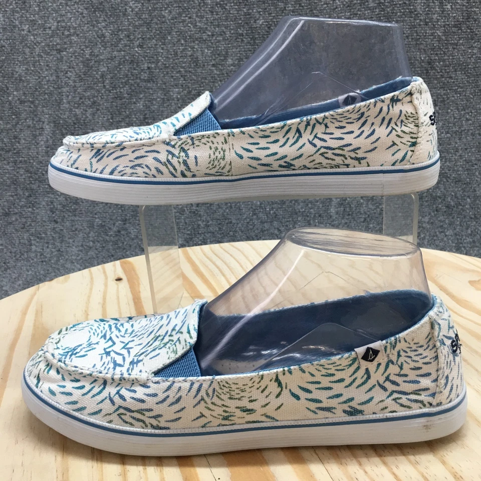 Sperry Zapatos Mujer 8 M Zuma Zapatillas Sin Cordones Azul Informal Cómodo Parte Superior Baja Planos Foto 2 de 4