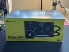 Corsair iCUE H100i Elite Capellix XT 240mm RGB AIO Liquid CPU Cooler Black