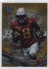 2022-23 Bowman U Gold Refractor 17/50 Xavier Hutchinson #52 3hd