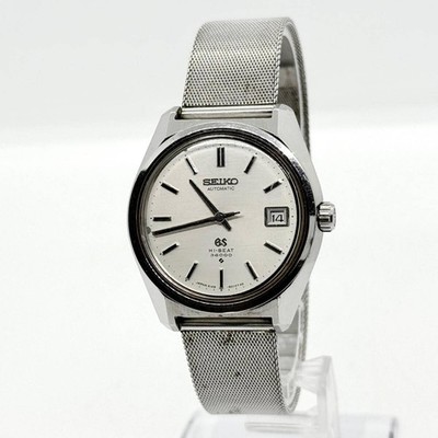 SEIKO Watch Hi-Beat 36000 Grand Seiko 6145-8000 Silver White