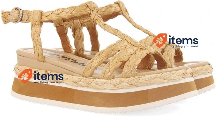 Sandalia De Tobillo Con Correa GIOSEPPO Para Mujer De Madera