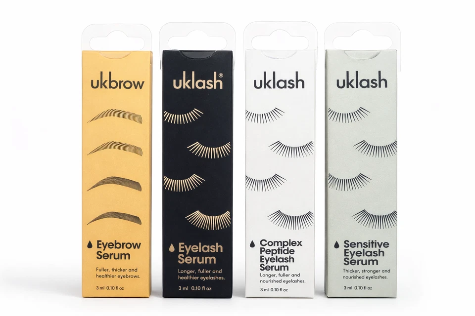 UKLASH Eyelash Serum Longer Fuller Healthier and Nourished Lashes 3ml *Original*