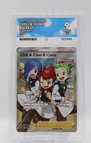 Chili & Cilan & Cress 258 ACE graded card