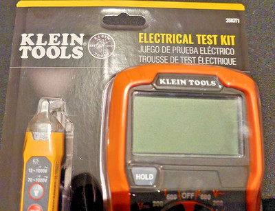 Genuine Klein Tools Multimeter plus Non-Contact Voltage Tester Kit #25KIT1 New!