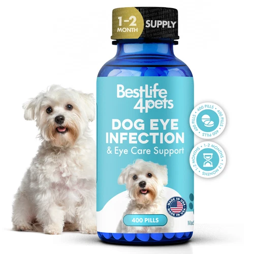 BestLife4Pets Dog Eye Care & Infection Treatment