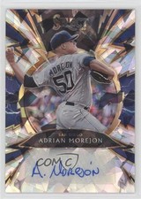 2020 Select Sparks Signatures Cracked Ice Prizm 13/25 Adrian Morejon Auto no9