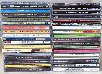 U Choose CDs O-Z: alt indie hard rock metal punk grunge new wave ska synth goth