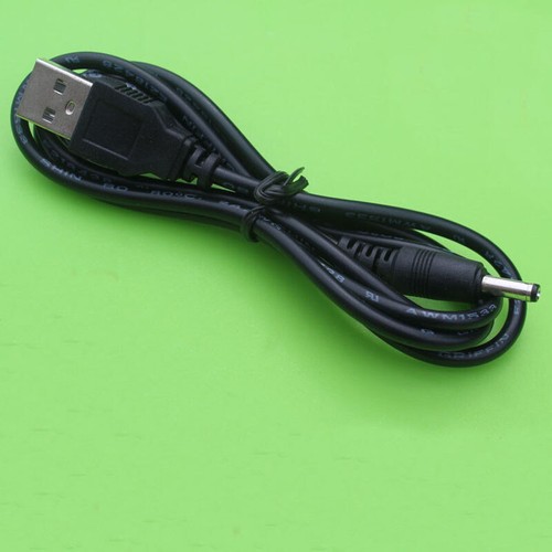 1Pcs USB A Type Male To DC 3.5mm Power Plug Barrel Connector Cable 1.5m/4.9Ft - Picture 3 of 11