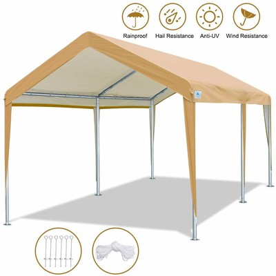 Advance Outdoor 10 X 20 Ft Heavy Duty Carport Canopy Car Garage