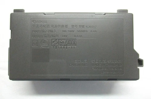 Alimentatore per stampante Canon Pixma, K30352, 240V 24Vdc 0.63A, originale!