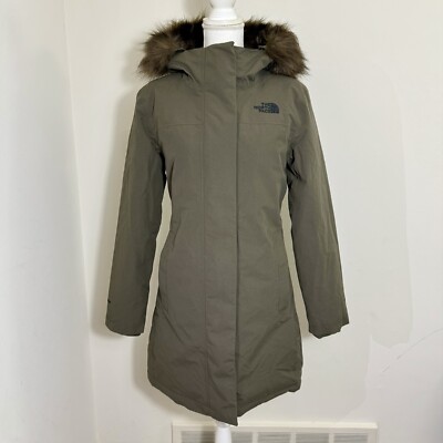 The North Face Women's Arctic Parka Down Coat New Taupe Green Sz S M L XL XXL