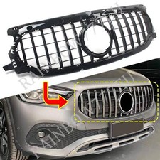 Kühlergrill Glanz Schwarz GT Grill For Mercedes-Benz H247 GLA180 GLA200 2021+