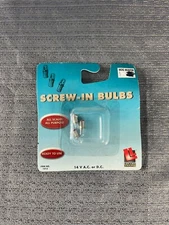 Life-Like Products #1213 Replacement Bulbs -- Screw-In, pkg. 3 - Details Below