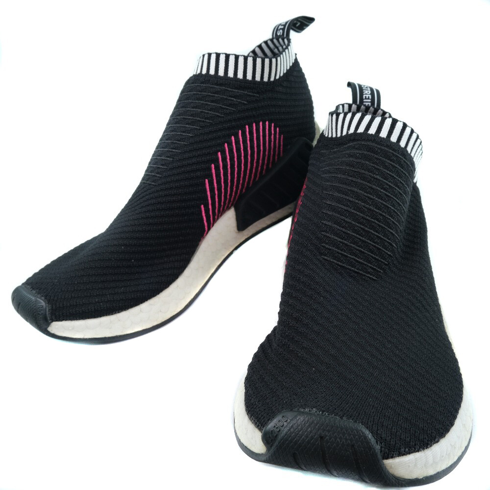 adidas nmd cs2 core black shock pink