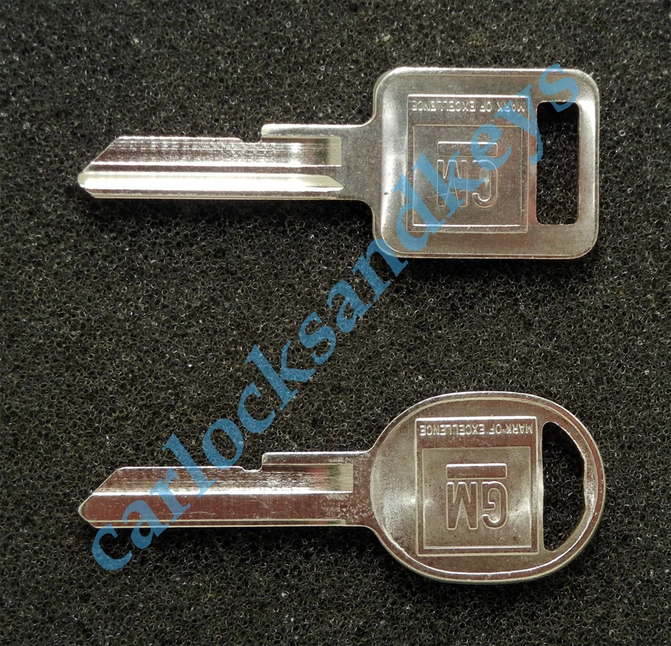 Oldsmobile 98 llaves en blanco 1976, 1980, 1987-1990 Foto 2 de 2