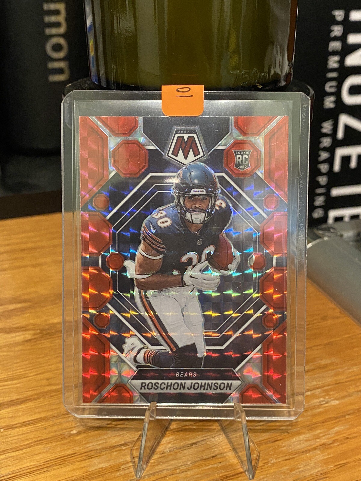 2023 Mosaic Roschon Johnson 359 Red Prizm Rookie RC Chicago Bears